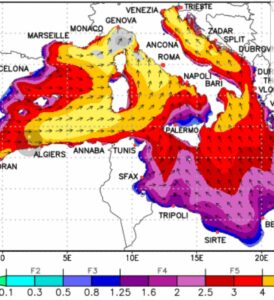 Previsione meteo Mareggiata