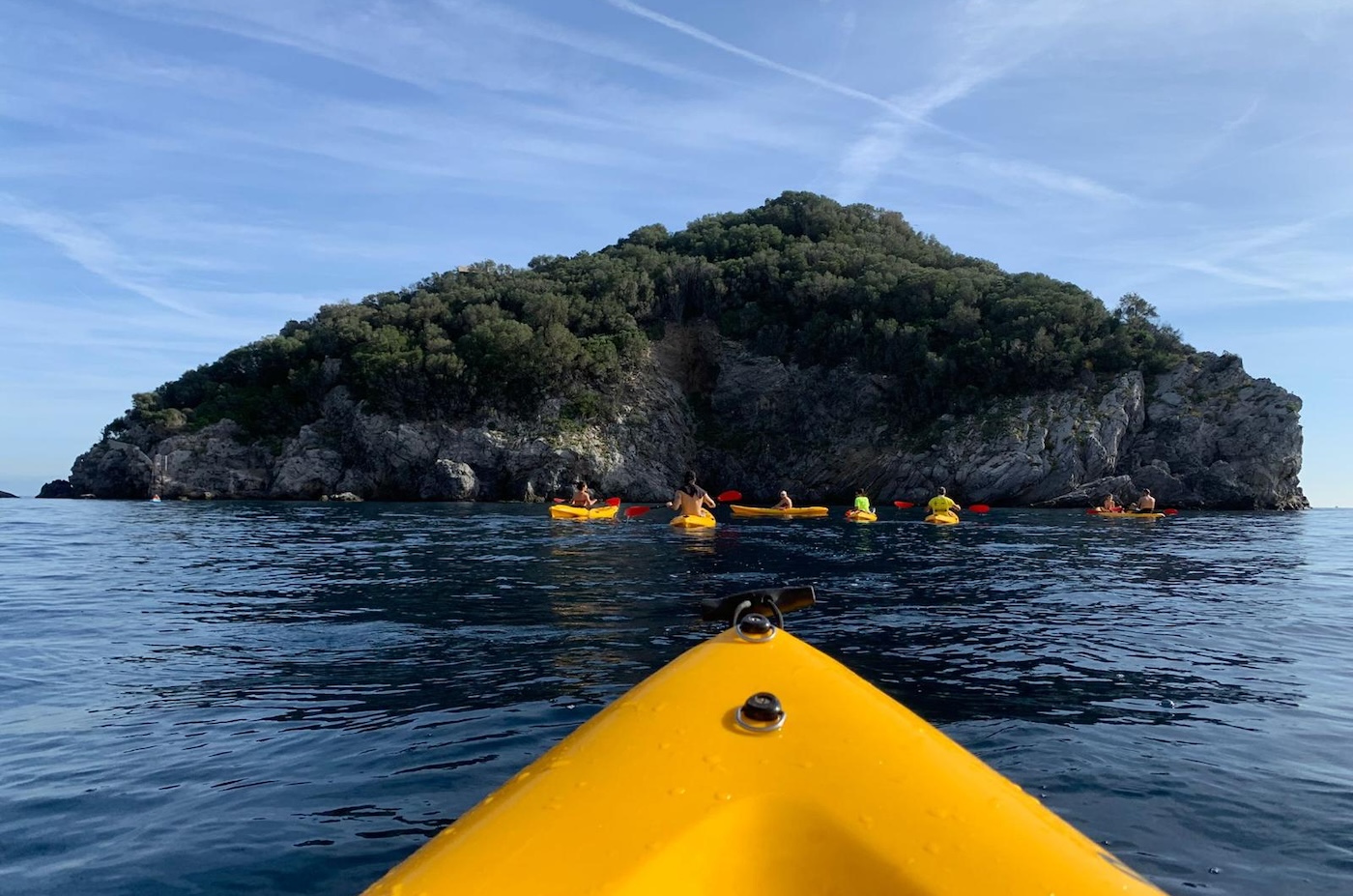 Kayak Tour nell'area marina protetta dell'isola di Bergeggi