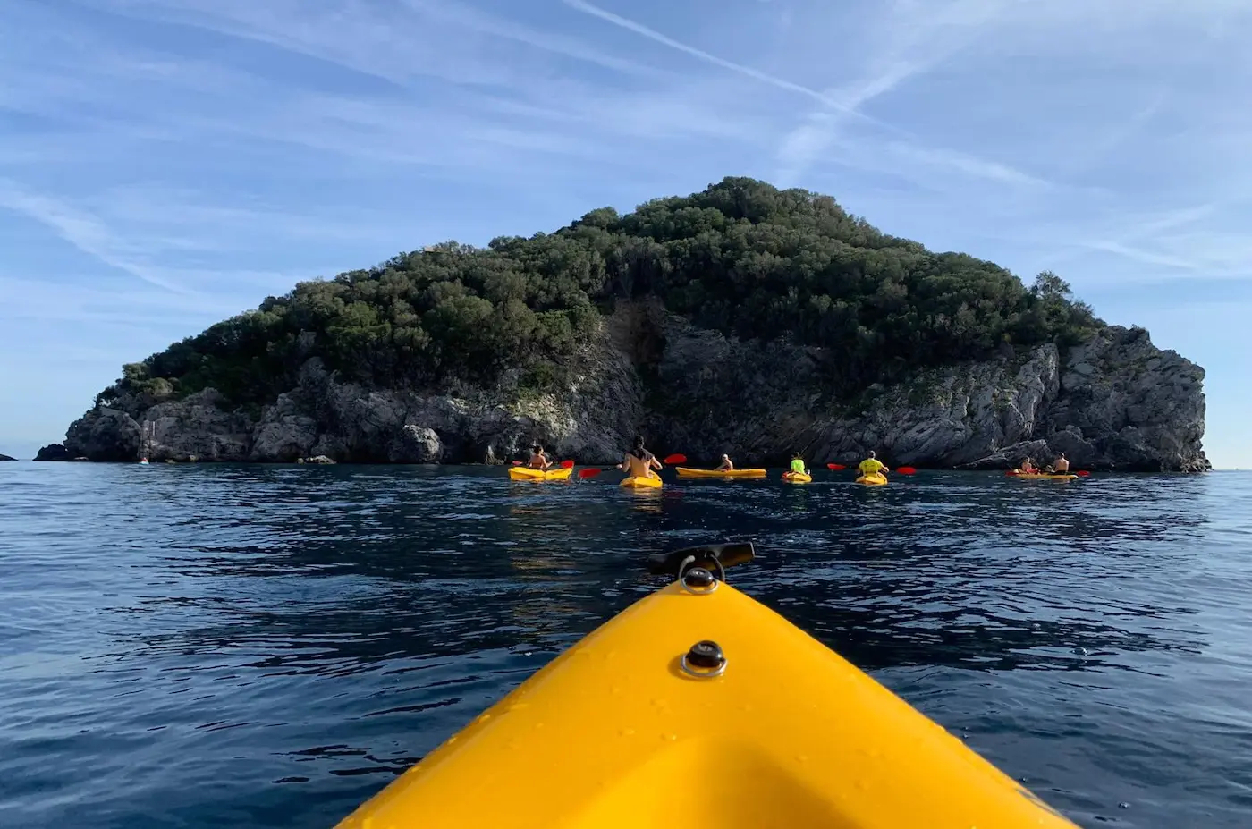 Kayak Tour nell'area marina protetta dell'isola di Bergeggi