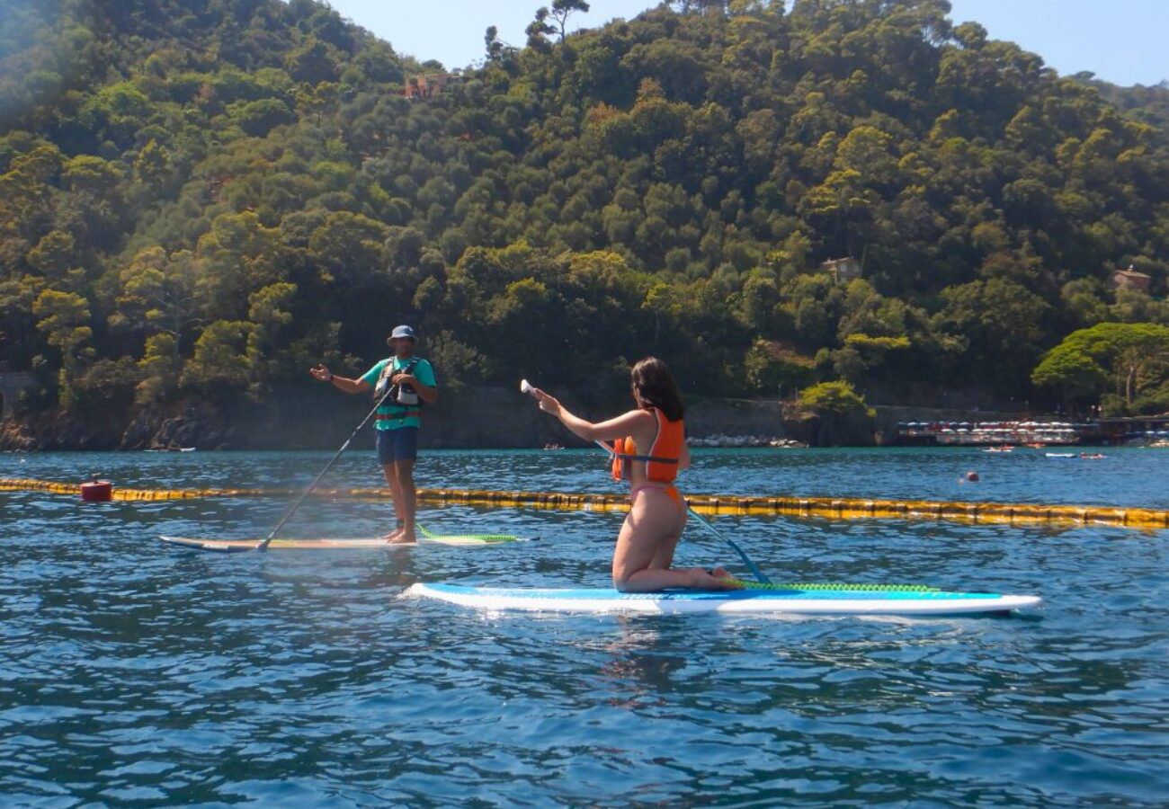 Esperienza in SUP: tour alla scoperta della costa di Portofino