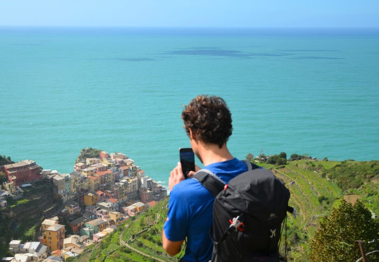 Vista panoramica sulle Cinque Terre